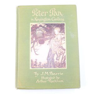 Vintage J.M. Barrie Peter Pan In Kensington Gardens Book #129